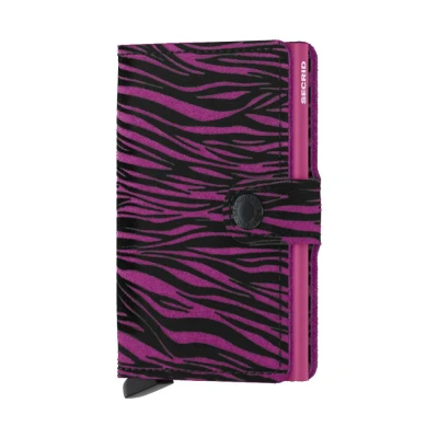 Image de Secrid Miniwallet Zebra Fuchsia Gravure gratuite
