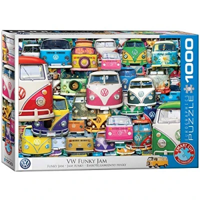 Image de Eurographics VW Funky JAM Puzzle pour enfants, Taille: One Size, Multicoloured