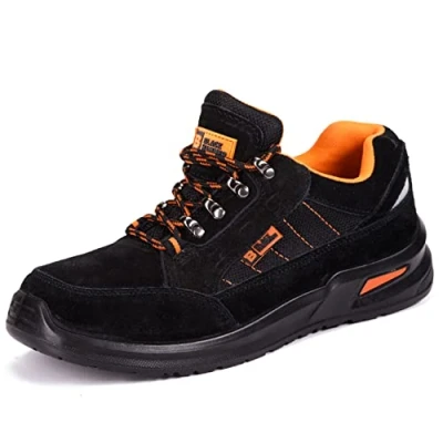 Image de BLACK HAMMER Homme Formateurs de Sécurité Légère Chaussures Travail Embout en Acier Confortables et Durables Idéales pour Le Quotidien S1P SRC 9952 (40 EU)