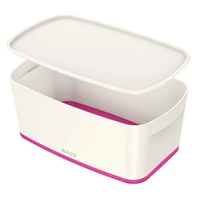 Image de Leitz MyBox 52291023 Boîte Petit Format avec Couvercle Rose Métallisé