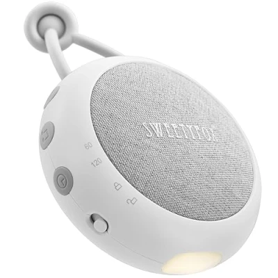 Image de Sweety Fox Machine Bruit Blanc Bebe Berceuse Bebe, Veilleuse et Sommeil, 15 Sons, USB Rechargeable