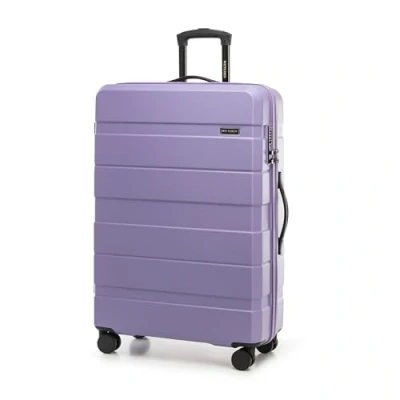 Image de WITTCHEN COMODO Line Grande Valise de Voyage Bagage Rigide en ABS Serrure TSA Taille L Violet