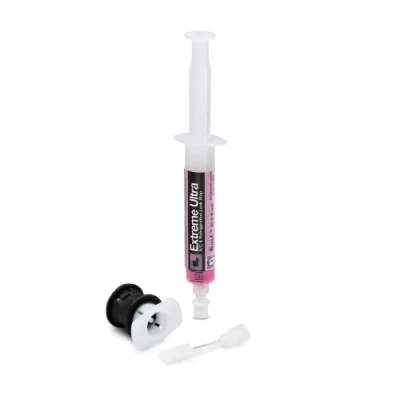 Image de ERRECOM Extreme Ultra 6 ML, Stop Fuites pour Systèmes de Climatisation des Véhicules, seringue Contient Adaptateur vanne Charge coté Basse Pression gaz R134a