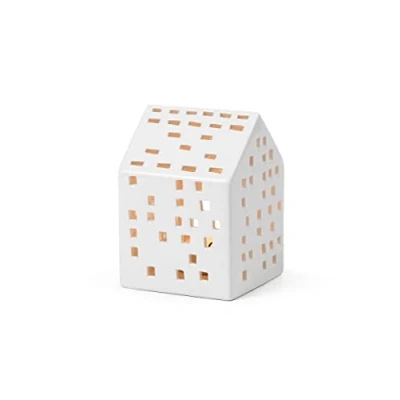 Image de Kähler Lichthaus Classic Urbania Objet de Collection Design Danois Blanc