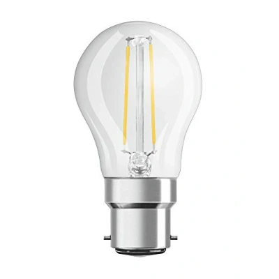 Image de OSRAM Ampoule LED Culot: B22d Blanc chaud 2700 K 4 W équivalent à 40 Retrofit CLASSIC P