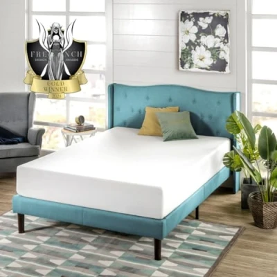 Image de Zinus Matelas 180x200 cm Hauteur du 25cm thé vert en mousse à mémoire de forme