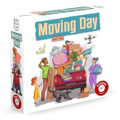 Image de Piatnik Moving Day Le Jeu Qui Déménage D&#039;Optimisation Et de Tactique 2 à 4 Joueurs partir 10 Ans