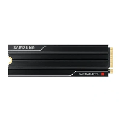 Image de Samsung SSD Interne 9100 Pro avec dissipateur, NVMe 2.0 PCIe 5.0 x4, Capacité 1To, Vitesse de Lecture jusqu&#039;à 14 800Mo/s, Les Performances la Gen5 sur PC et PS5, MZ VAP1T0CW