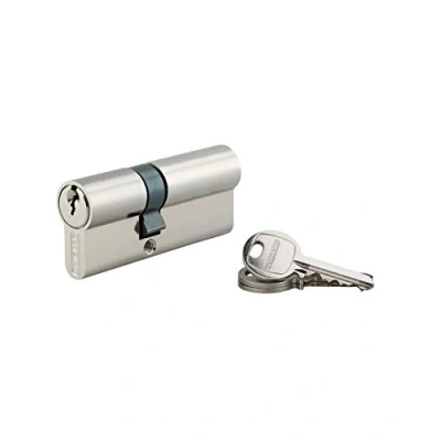 Image de THIRARD Cylindre de serrure double entrée SA, 30x55mm, anti arrachement, nickel, 3 clés