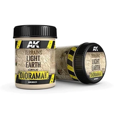 Image de (AK8021) AK Interactive Terrain 250ml Light Earth