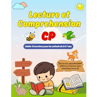Image de Cahier d&#039;Exercices Lecture et Comprehension CP: Livre Ludique Amusant Pour les Enfants je Lis Comprends