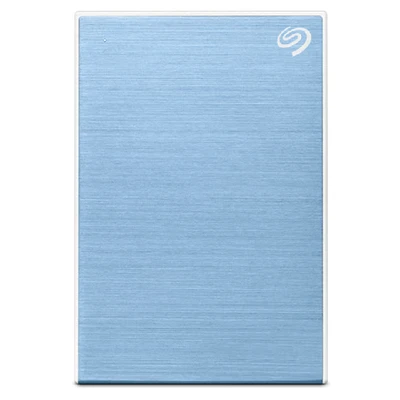 Image de Seagate One Touch STKZ4000402 Disque dur 4 To externe (portable) USB 3.0 bleu clair avec Rescue Data