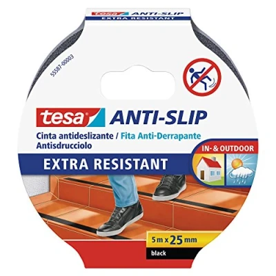 Image de Ruban adhésif TESA Noir 5 m Antidérapant