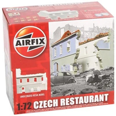Image de Airfix Czech Restaurant 1:72 Scale Model Kit Allemagne Classique tchèque, AI75016, Multicolore
