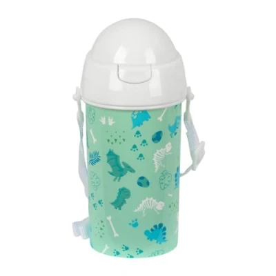 Image de Bouteille d&#039;eau SAFTA PREESCOLAR DINO 500 ml Ouverture automatique Sans BPA