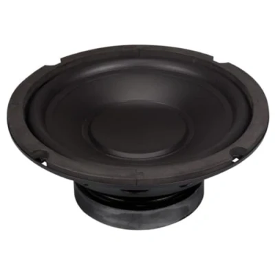 Image de HQ Power Haut Parleur, Caisson de Basses, 6.5, Puissance 250 W/125 W RMS, impédance 8 Ω, Noir