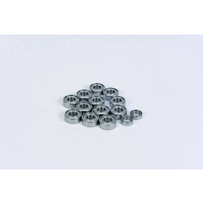 Image de Carson 500904024 Jeu de roulements à Billes M 03/FF 02 (14) modèles réduits, Accessoires pour véhicules radiocommandés, pièce Tuning, Multicolore, Multicolour