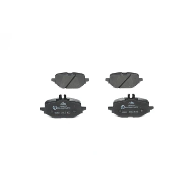Image de ATE 13.0470 2653.2 Jeu de plaquettes frein préparé pour indicateur d&#039;usure, contact signal d&#039;usure exclu MERCEDES BENZ: Classe C Berline