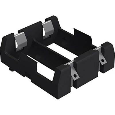 Image de Keystone Electronics Support de Pile 2X 18350 1102 raccordement à souder (L x l H) 49 40 15 mm