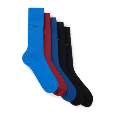 Image de BOSS 5P RS Uni Col CC Chaussettes_régulières, Open Miscellaneous, 39 42 Men