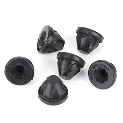 Image de Ebtools pour cache Moteur seat Oeillet de Couvercle 6 Pièces Garniture D&#039;œillet en Caoutchouc 03G103184C Adapté PD100 PD140 PD170