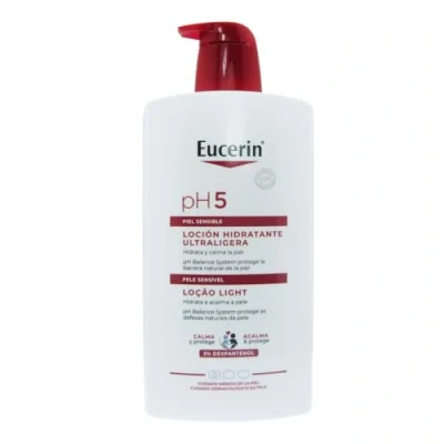 Image de Lotion corporelle Eucerin pH5 (1 L)