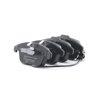 Image de DENCKERMANN B110993 Jeu de plaquettes frein Essieu avant contact signal d&#039;usure inclus AUDI: A5 B8 Coupe, A4 Avant, Berline