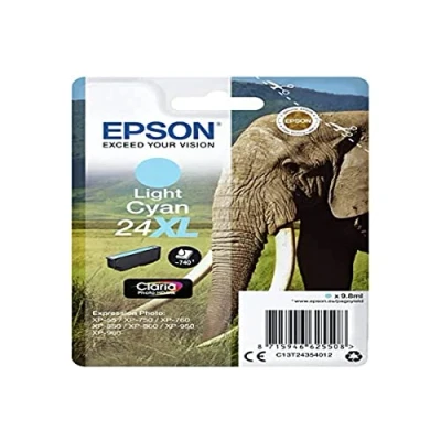 Image de Epson C13T24354022 Cartouche d&#039;encre compatible avec Imprimante Expression Photo/Expression Premium XL Cyan Clair
