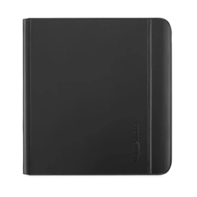 Image de Kobo Libra Colour SleepCover Case Black Notebook Sleep/Wake Technology Built in 2 Way Stand Vegan Leather Compatible with 7&quot; eReader
