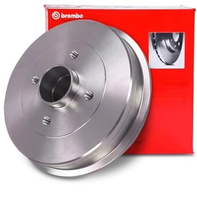 Image de BREMBO 14.7257.20 Tambours de Frein sans kit roulement à roue, bague ABS 203 RENAULT: CLIO 2, TWINGO 1, DACIA: Logan I MCV
