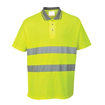 Image de Portwest Polo Confort coton, Couleur: Jaune, Taille: L, S171YERL