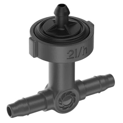 Image de Gardena Goutteur en ligne système micro drip, régulation de pression: pour d’arrosage auto, rangées plantes avec diff. hauteurs pots, raccordement simple (13312 20)