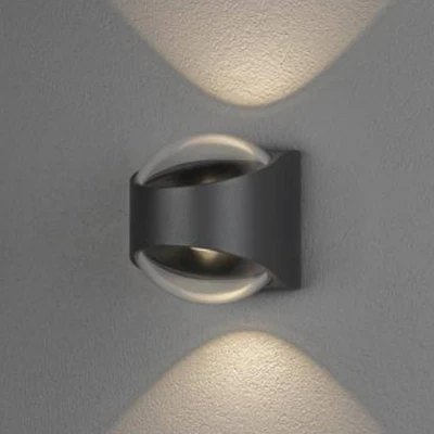 Image de Konstsmide Applique extérieur LED Bitonto 2 lampes anthracite