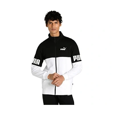 Image de PUMA Power Colorblock Suit FL Cl Combinaison en Polyester Homme, Noir, XL