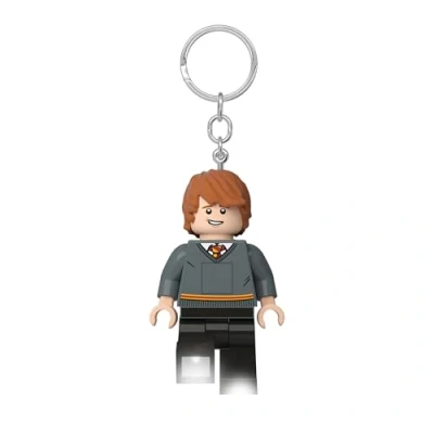 Image de Lego Harry Potter Porte clés Ron Lampe de Poche LED pour Potterheads Figurine 76mm (KE200) 2 Piles CR2025 incluses