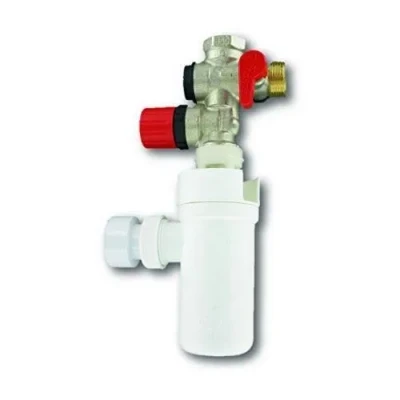 Image de COMAP Groupe de sécurité 889 3/4&quot; (20x27) droit NF avec siphon d&#039;évacuation