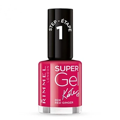 Image de Rimmel Super Gel by Kate Vernis à ongles 024 Red Ginger