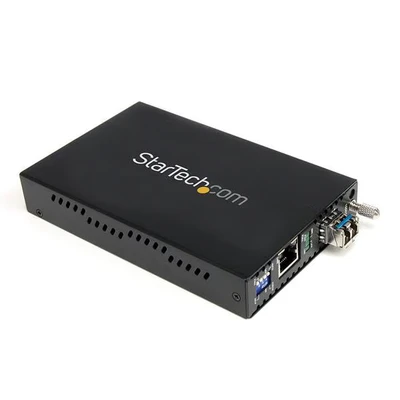 Image de Convertisseur Ethernet Gigabit sur Fibre Optique MonoMode LC 1000Mb/s 40km 2 Port(s) STARTECH