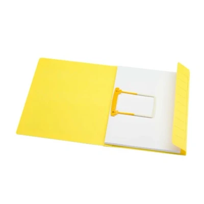 Image de Secolor 3103306 Dossier A4 reliure Jalemaclip carton 270 g Jaune sachet de 10 pièces
