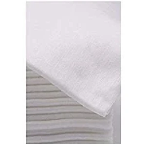 Image de MH COSMETICS Lot de 100 serviettes jetables blanches tissées par filage (40 x 80 cm)