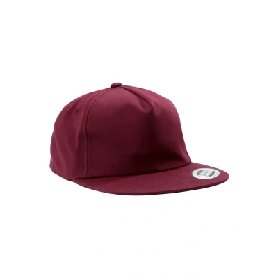 Image de Flexfit Unstructured 5PANEL Snapback Casquette, Taille: One Size, Maroon