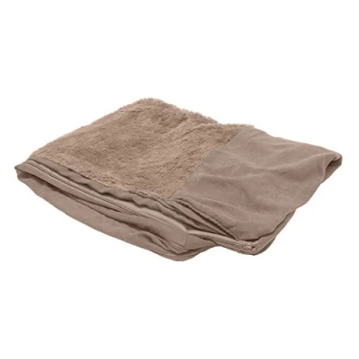 Image de FurHaven Housse de Rechange en Peluche et Daim pour lit Chien Lavable Machine Amandine, Jumbo Plus (Taille XXL)