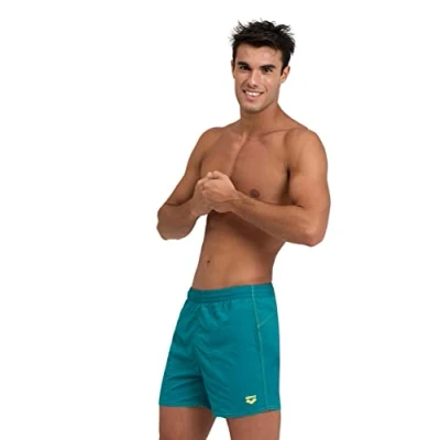 Image de arena Bywayx R Maillot de Bain Homme, en Tissu Recyclé Confortable et à Séchage Rapide, avec Slip Intérieur Maille Poches Latérales