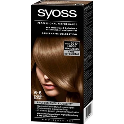 Image de Syoss Professional Performance Lot de 3 colorations Blond foncé 6 8