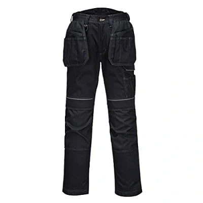 Image de Portwest PW305 Pantalon de travail PW3 Stretch Holster Noir, 28