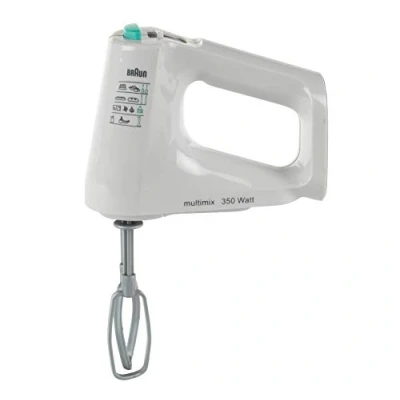 Image de Theo Klein 9623 Braun Batteur à Main I fonctionnant Piles, avec des fouets Amovibles Interrupteur factice Dimensions : 21 cm x 13,5 4 Jouet pour Enfants partir de 3 Ans