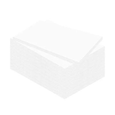 Image de Kangaro Lot de 10 plaques mousse Format A4 Blanc 29,7 x 21 cm mm Pour travaux manuels, présentation, modélisme, passe partout