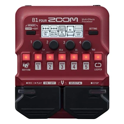 Image de Zoom B1 FOUR Multieffet pour basse