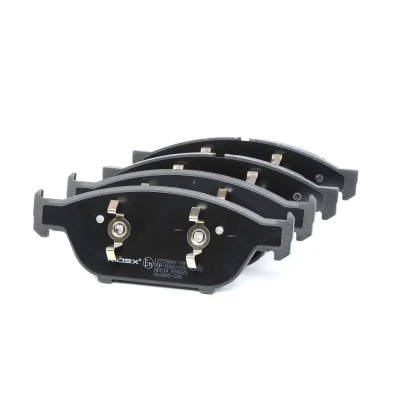 Image de RIDEX 402B1133 Jeu de plaquettes frein Essieu Avant Low Metallic contact signal d&#039;usure inclus avec clip piston AUDI: A6 C7