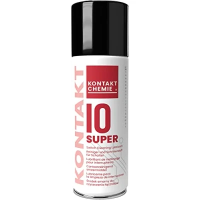 Image de KONTAKT CHEMIE Super 10 est un nettoyant très efficace pour contact et interrupteur 200 ml